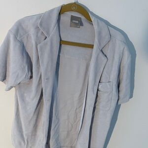 Kith Light Gray Short Sleeve Jacket